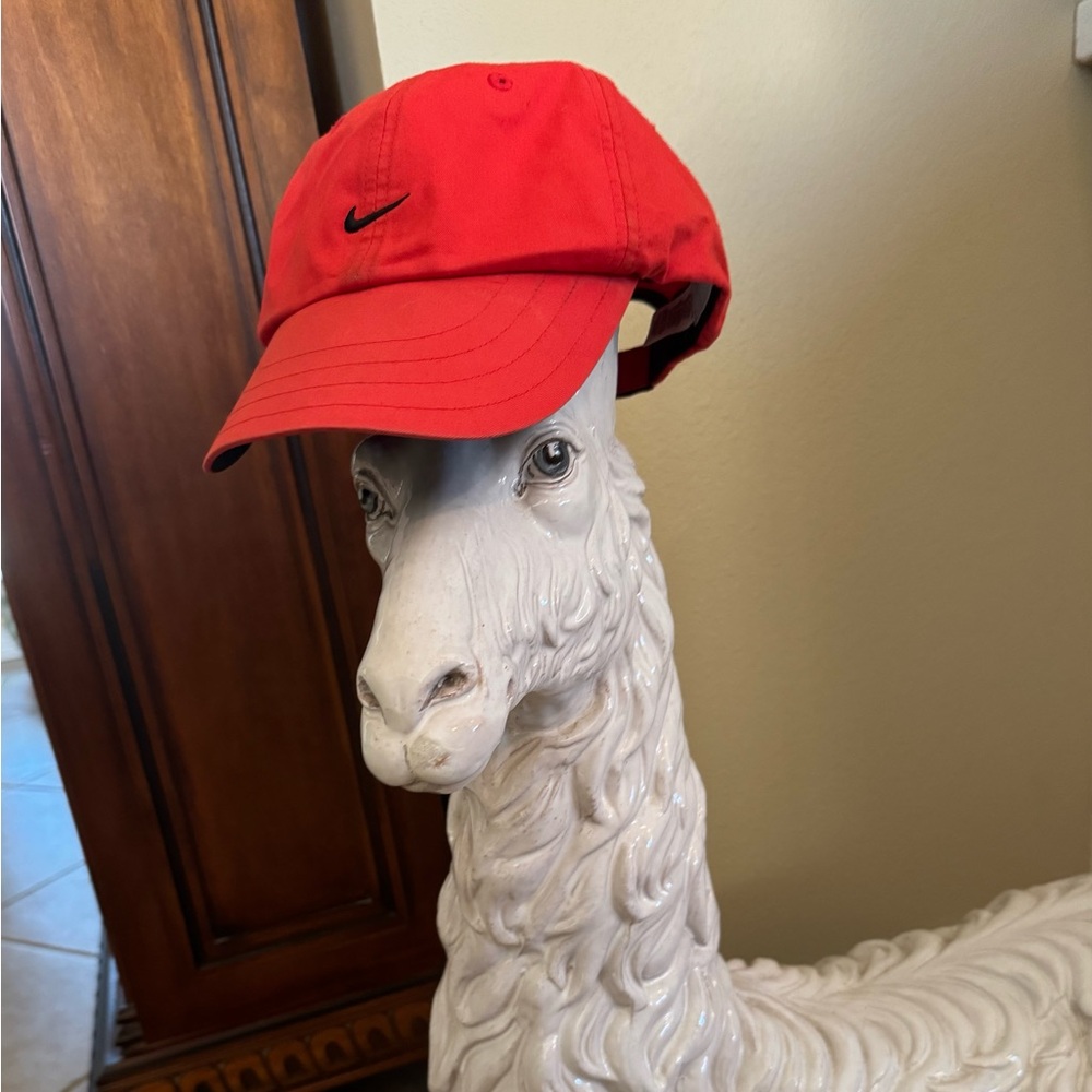 Nike Red Sports Cap